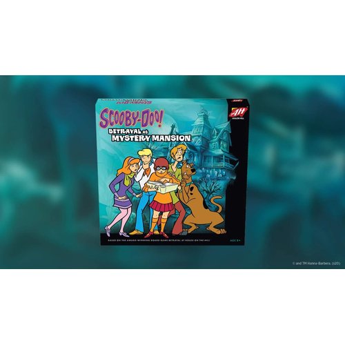 Hasbro Gaming Avalon Hill Scooby Doo in Betrayal at Mystery Mansion | Official Betrayal at House on The Hill Board Game | Ages 8+ Black