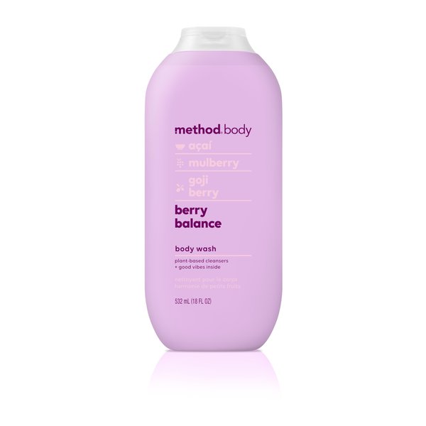 Method Body Wash, Berry Balance, Paraben and Phthalate Free, 18 oz (Pack of 1)