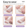 SooGree Ball of Foot Cushions (7Pairs Complexion) - Metatarsal Pads Invisible Socks for Women and Men Soft Gel Ball of Foot Pads Reusable Cushions for Pain Relief Forefoot Pad