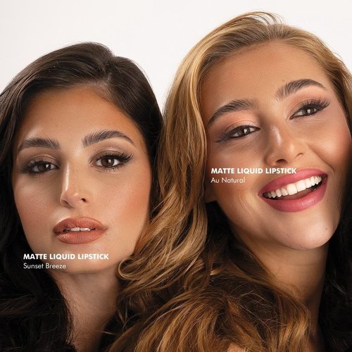 FARMASi Make Up Matte Liquid Lipstick, Long-Lasting and Ultra-comfortable, High-Impact, Lightweight, Organic, Pure Pigments 0.14 fl.oz (Sun Breeze)