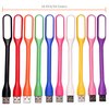 EBYPHAN Mini USB Light for Keyboard, Flexible USB Laptop Light, Adjustable USB Lamp for Notebook Computer(Gooseneck Structure, LED Lighting Source, 10-Pack)