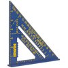 IRWIN Tools Rafter Square, Hi-Contrast Aluminum, Blue , 7-Inch (1794463)