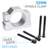Daedalus 52mm Spindle Clamp Mounting Bracket Use for Spindle CNC Milling Motor Machine (52MM Clamp)