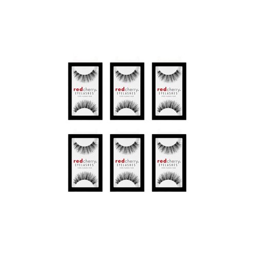 Red Cherry #523 False Eyelashes (Pack of 6 Pairs)