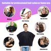 izzycka Makeup Cape, Hair Coloring Dye Cape Nylon Waterproof Beauty Salon Short Smock for Clients,Professinal Styling Hairdressing Shampoo Capes With Adjustable Snap Closure. Haircut Apron