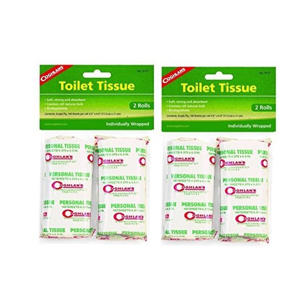 Coghlan's 9177 Toilet Tissue - 4 Pack