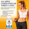 KAL Chewable Tablets, Apple Cider Vinegar, 500 mg, 60 Count