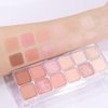 12Colors Nude Pink Eye Shadow Palette Makeup,Highly Pigmented Matte Shimmer Eyeshadow Palette Nude Pink Eye Shadows Long Lasting Waterproof Blendable Naturing-Looking,Great for Travel Gift Kit