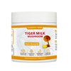 Pleasantly Warm Tiger Milk Mushroom | Mushroom Supplement | 300mg | 100 Count | Hair Growth， Shiny Skin & Digestive Balance | Enhances Focus, Immune & Lung Health