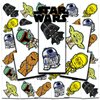 Star Wars Tattoos Party Favors Bundle ~ 72 Perforated Individual 2" x 2" Star Wars Temporary Tattoos for Kids Boys Girls (Star Wars Party Supplies)