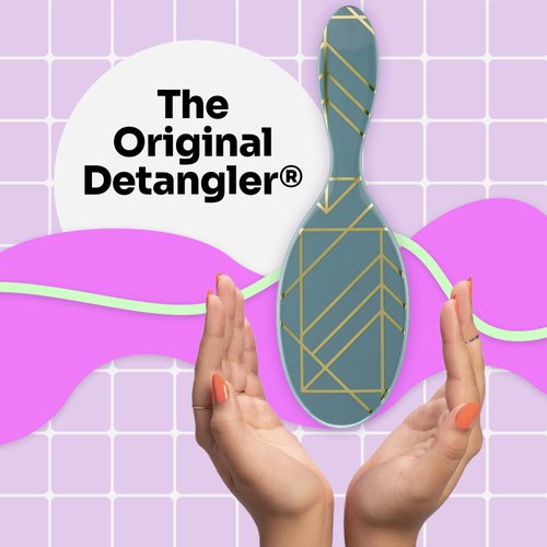 Wet Brush Original Detangler Hair Brush, Free Spirit Ocean - Ultra-Soft IntelliFlex Bristles - Detangling Brush Glide Through Tangles With Ease For All Hair Types - For Women, Men, Wet & Dry Hair