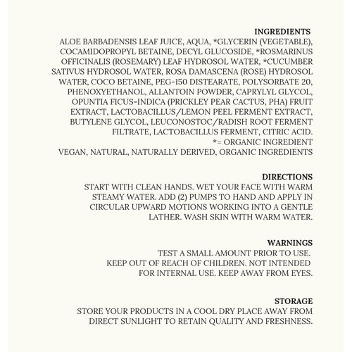 Skinful Gentle Facial Cleanser Face Wash - Deep-Penetrating Skin Cleanser for All Skin Types - 4oz