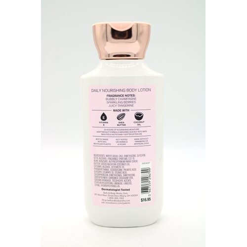 Generic Champagne Toast, Bath and Body, Daily Nourishing Body Lotion, 8 fl oz