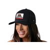 HAKA California Flag Hat – California Republic Trucker Hat CA Baseball Cap Snapback Black