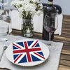 40Pcs British Party Napkins British National Day Theme Party Paper Napkins Disposable Party Napkins Set England Flag Paper Luncheon Napkins British Theme Party Supplies