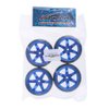 GoolRC 4PCS/Set 1/10 Drift Car Tires Hard Tyre Replacement for Traxxas HSP Tamiya HPI Kyosho On-Road Drifting Car (Blue)