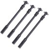 HobbyPark Metal Drive Shaft (L/R) for Redcat Everest-10 1/10 RC Rock Crawler Car (Set of 4)