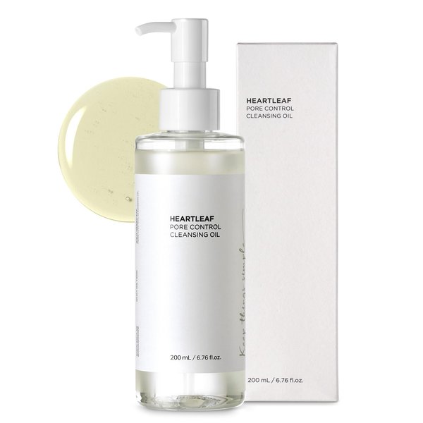 NAILKISS 200ML Deep Cleansing Oil, Pore Control Oil Cleanser for Face, Makeup Blackhead Remover Oil, Korean Skin Care