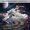 Airplane Building Block Set Compatible with Lego, 134 Pcs Plane Starfighter Toy for Kids 6 7 8 9 10+ Year Old Boys