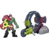 He-Man and The Masters of the Universe Trap Jaw & Vehicle Set, Vehicle with 5.5-in Action Figure & Accessory Inspired by MOTU Netflix Animated Series, Collectible Toy for Kids Ages 4 Years & Older