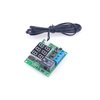 LM YN DC 12V Digital Thermostat Module -58℉ to 257℉ Fahrenheit Temp Display Temperature Controller Board with 20A Relay Waterproof Sensor Probe Dual LED Display Red Blue