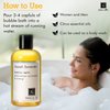 Sweet Surrender Bubble Bath with Almond & Honey Scent by Nabila K - Essential Oils with Natural Ingredients for Sensitive Skin, Tear-Free, Gentle, Moisturizing - Luxury for Women & Men, 16 oz