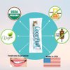 CocoPull - Organic Oil Pulling 14 Packets/Sachets with Coconut Oil and Peppermint Oil for Healthy Teeth, Gums, Bad Breath Remedy. Natural Teeth Whitening.
