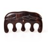 TAN MUJIANG Massage Hair Comb Natural Wood (Lotus)