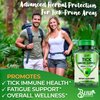 BLIVA Tick Immune Support Supplement - Japanese Knotweed, Cat's Claw, Chinese Skullcap, Cryptolepis - Advanced Tick Herbal Complex Formula - 90 Vegan Capsules