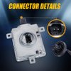 RANSOTO W3T19371 Xenon HID Headlight Ballast Compatible With Acura TL TSX ZDX MDX Honda Accord CR-Z Odyssey Mazda CX-5 CX-9 Mitsubishi Outlander Lancer With Igniter D2S Bulb Replaces W3T16271 W3T15671