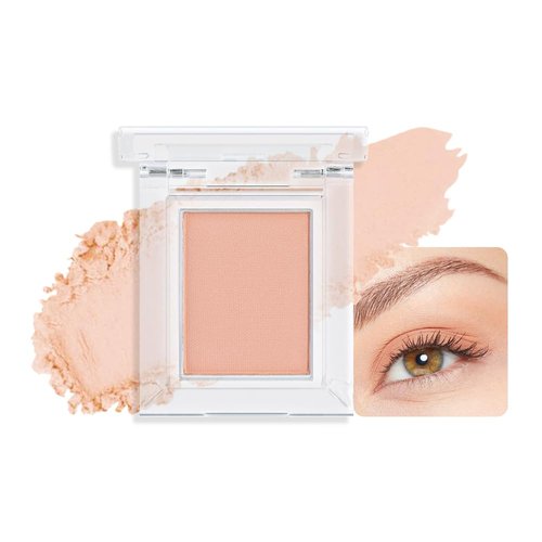 AMY'S DIARY Single Small Matte Orange Eye shadow, Highly Pigmented Intense Color - Highly Purified, Safe Eyeshadow for Sensitive Eyes (Orange)