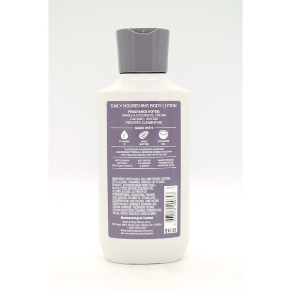 Generic Snowflakes & Cashmere, Bath and Body, Daily Nourishing Body Lotion, 8 fl oz