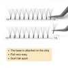 Premade Volume Eyelash Extensions 5D-D-0.10-09 Long Stem Premade Fans Eyelash Extensions .07 .10 Premade Volume Fans Volume Lash Extensions C D Curl(5D-D-0.10,9 mm)
