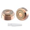 Facial Hair Remover Replacement Heads Gen 2 for Flawless Finishing Touch, Double Halo Hair Repalcement Blades for Women 18K Gold-Plated (Fit with Gen 2 Facial Hair Remover Device Only)