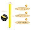 Replacement Stylus Magnetic Drawing Pen Magnet Replacement Pens for Magnetic Drawing Board Pen Replacement Magnapad A to Z and Numbers 0-9 (Yellow)