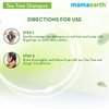 Mamaearth Tea Tree & Ginger Anti Dandruff Shampoo | Build Up & Oil Cleanser | Reduces Flakes & Soothes Itchy Scalp | Unisex, Suits All Hair Types | 8.45 Fl Oz/250ml