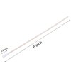 6" Cotton Swabs Wooden Handles Cotton Tipped Applicator Wood Sticks with Single Tip for Gun Cleaning, Wound Clean, Makeup, Removal Residue Tbestmax (500)