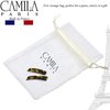 Camila Paris CP2240/2 French Hair Barrettes Clips for Women, Handmade, Girls Side Slide-in Barrette Clip, Hair Accessories for Women. Strong Hold No Slip Grip Fashion Durable Styling, Made in France
