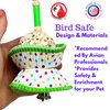 Bonka Bird Toys 1925 Cake Natural Sola Shred Forage Chew Treat Parrot Parrotlet Budgie Cockatiel Parakeets and Other Similar Birds