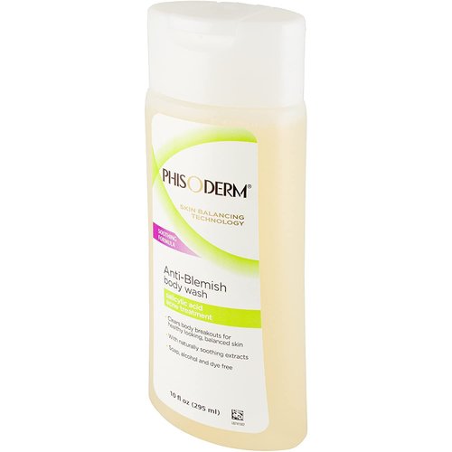 pHisoderm Anti-Blemish Body Wash 10 oz (Pack of 3)