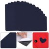 WILLBOND 15 Pieces Nylon Repair Patches Self-Adhesive Nylon Patch Waterproof Lightweight Repair Patches for Clothing Down Jacket Repair Holes Tearing (Dark Blue)