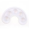Generic Premium Quality Set of 3pcs Acetone Resistant Plastic Nail Art Soaking Trays (White Color)