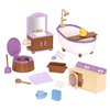 Li’l Woodzeez – Toy Furniture – Bathroom Playset – Toy Laundry Set – Small Playset for Figurines – 3 Years + – Bathroom & Laundry Set