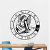 CarolGreyDecals Virgo Wall Decal Astrology Horoscope Virgo Zodiac Sign Vinyl Sticker Cool Wall Art Design Wall Decor Housewares Kids Boy Girl Room Bedroom Decor Removable Wall Mural 5hor