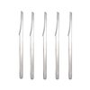 AKOAK 5 Pcs Stainless Steel Scraper Multifunctional Professional Pedicure Tools to Remove Dead Skin Callus Knife Scraping Pedicure Tools