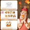 HOWAF 96pcs Glitter Fall Temporary Tattoos, Happy Fall Y’all Tattoos Stickers for Kids Girls Boys, Fall Harvest Face Tattoos for Welcome Fall Hello Autumn Party, Glittery Autumn Fake Tattoos