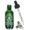 Green Beard Grmng Natural Beard Oil - Unscented - This Beard Oil Plants Trees from Recipe Included - 2 Ounce