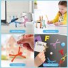 Usoway 20Pcs Mini Man Fridge Magnets, Translucent Novelty Toys for Adults Office Fun Decorative Decoration, Small Humanoid Magnetic Fidget Magnets Toys Christmas Birthday for Gifts