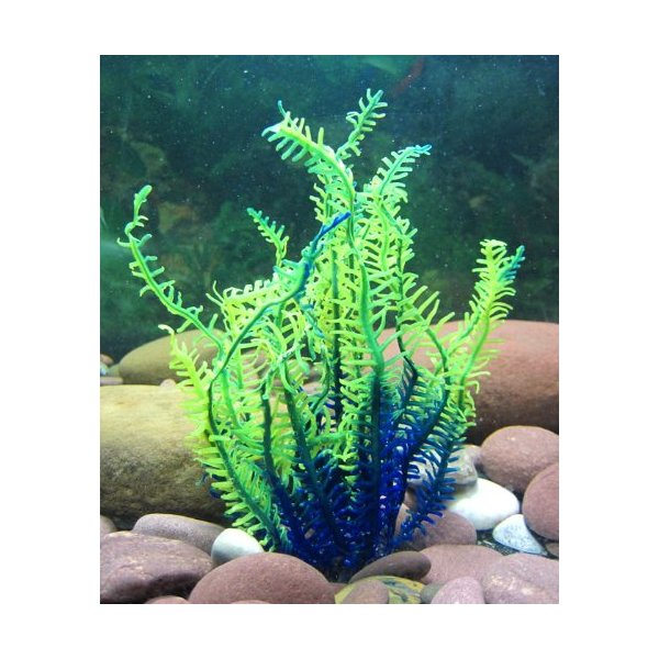 Aquarium Fish Tank Silicone Sea Anemone Artificial Coral Ornament SH156B+R