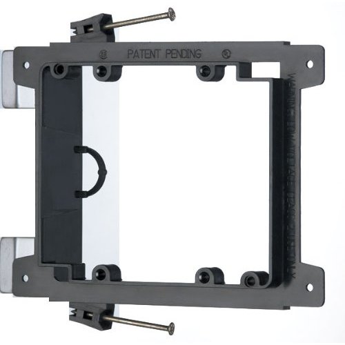 Arlington LVN2-1 Low Voltage Nail-On Mounting Bracket, 2-Gang